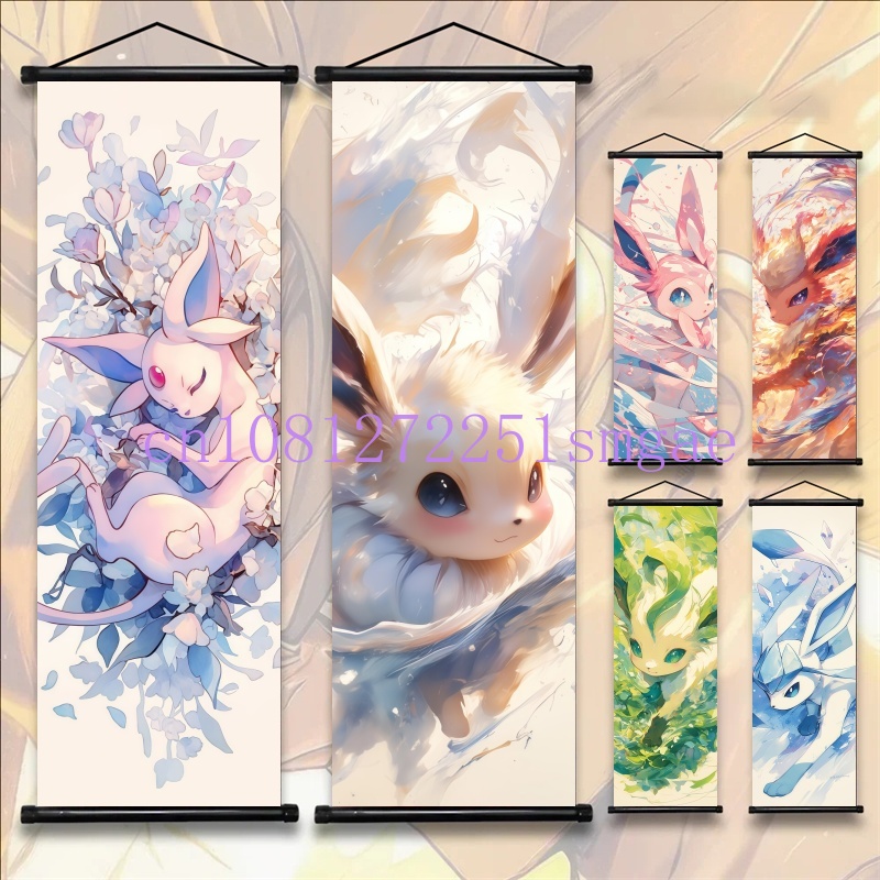 Home Decor Canvas - โปสเตอร์พิมพ์ลายอนิเมะ ภาพกรีนินจา การ์ดไวเออร์ ภาพวาดบนผ้าใบ ปิกาจู ภาพแขวนตกแต่งบ้าน