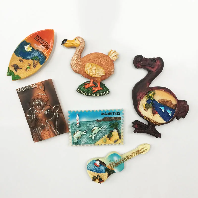Home Decor Zambia - แอฟริกันTouristแม่เหล็กตู้เย็นของที่ระลึกCreativeมอริเชียสแซมเบียBatokaแอลจีเรีย 3dแม่เหล็กตู้เย็นอุปกรณ์ตกแต่งบ้าน