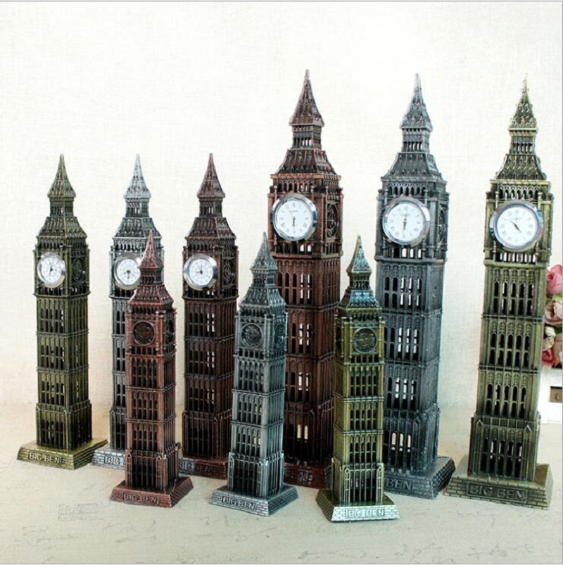 Home Decor London - ใหม่ 4 สี 3D โลหะที่มีชื่อเสียง Landmark