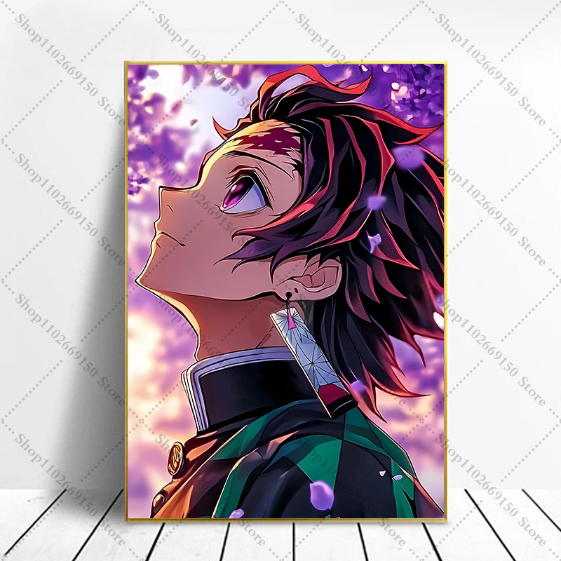 ภาพแคนวาสตกแต่งบ้านลายอนิเมะ D - Home Decor Canvas บทวิจารณ์และราคา