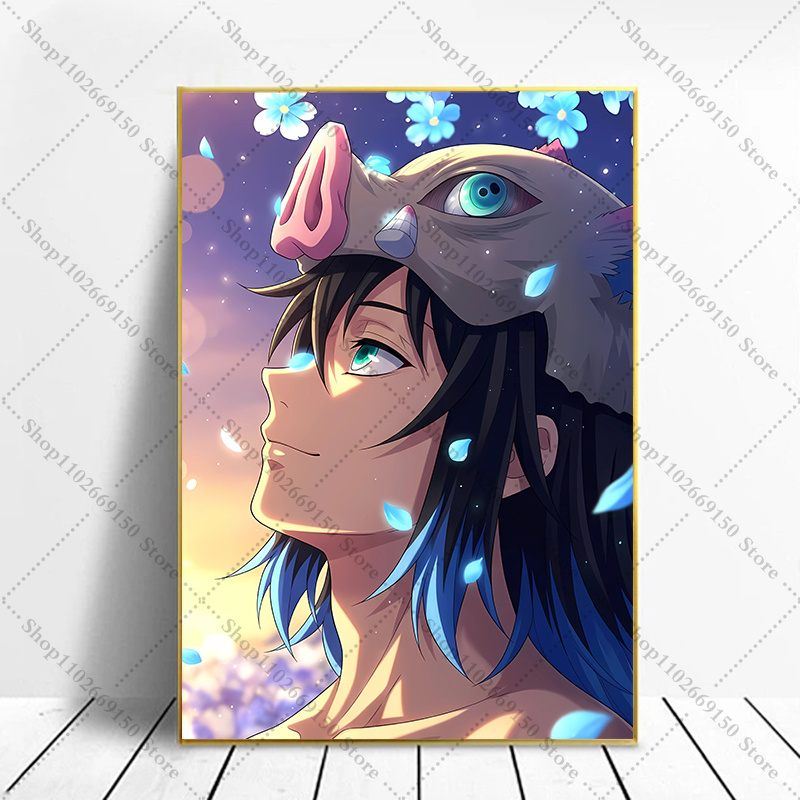 ภาพแคนวาสตกแต่งบ้านลายอนิเมะ D - Home Decor Canvas บทวิจารณ์และราคา