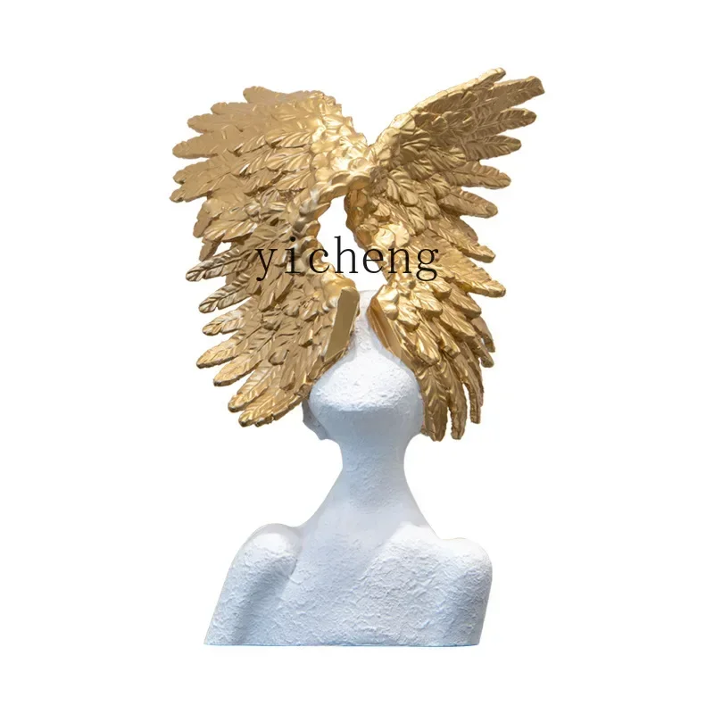ของตกแต่งรูปปีกนางฟ้าสไตล์โมเด - Home Decor Resin บทวิจารณ์และราคา