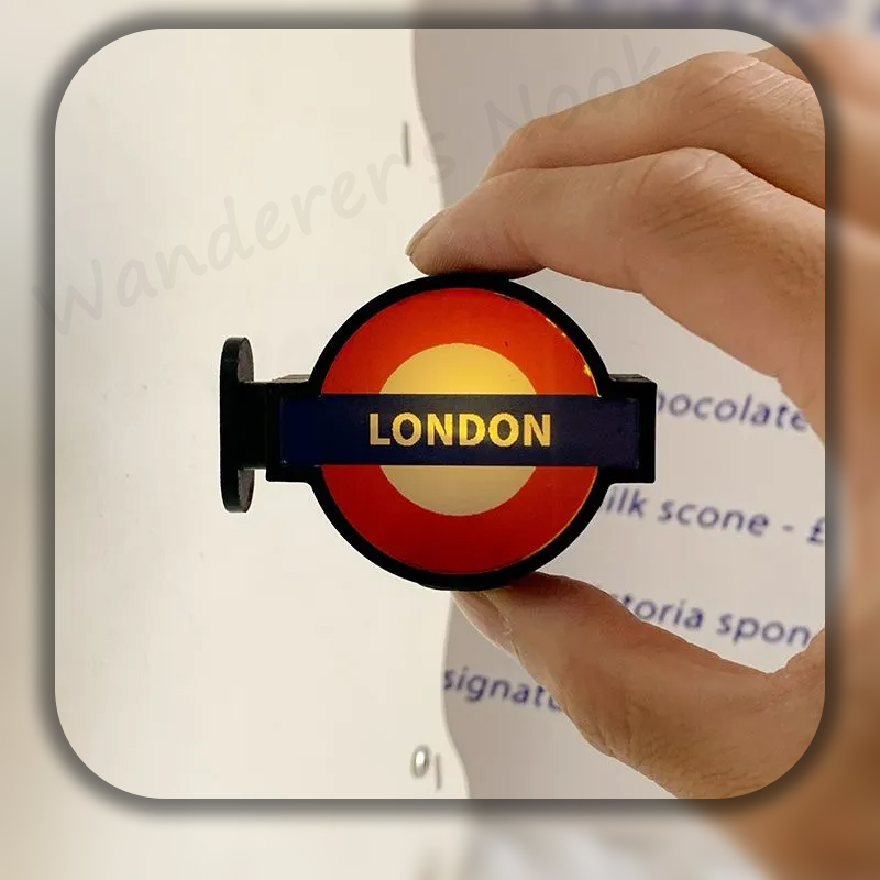 แม่เหล็กติดตู้เย็นรูปวงกลมไฟส่ - Home Decor London บทวิจารณ์และราคา