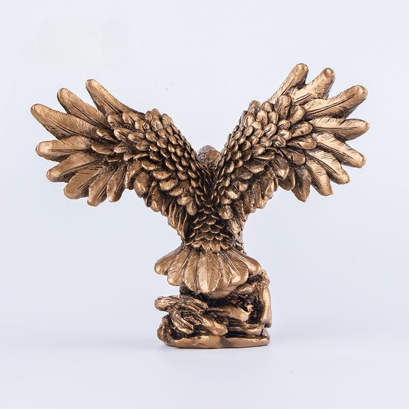 รูปปั้นนกอินทรีทองเรซิ่น สำหรั - Home Decor Resin บทวิจารณ์และราคา