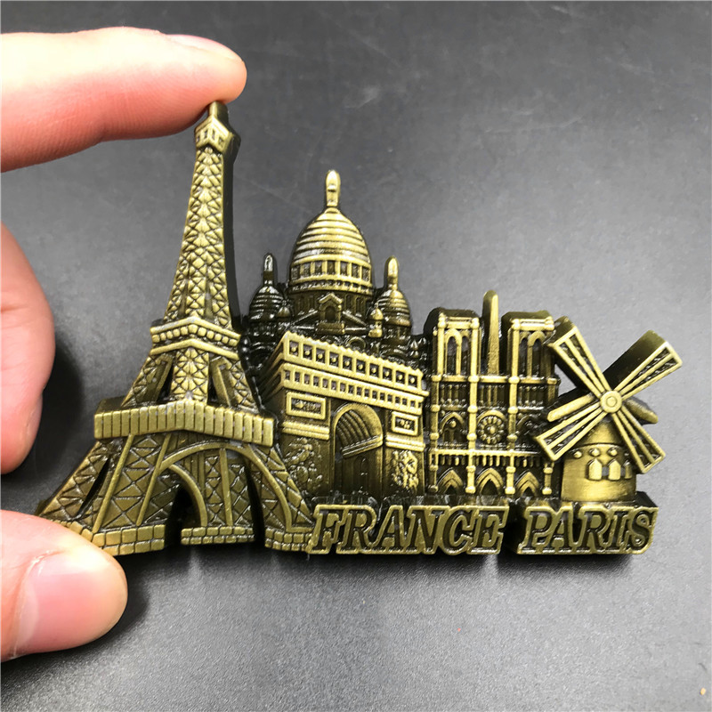 แม่เหล็กน่ารัก3D โลหะฝรั่งเศสป - Home Decor London บทวิจารณ์และราคา