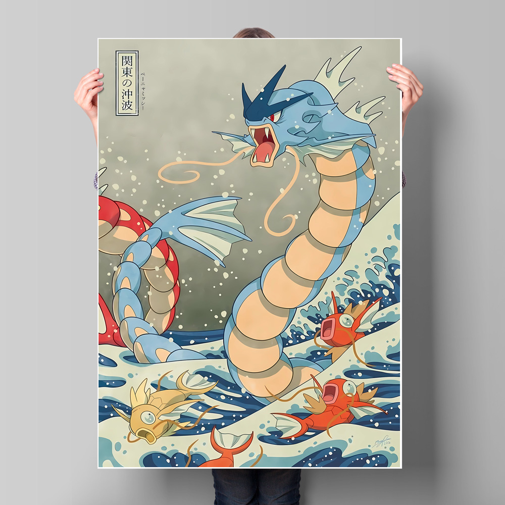 ญี่ปุ่นอะนิเมะโปเกมอน ยาราโดส์ - Home Decor Japanese บทวิจารณ์และราคา