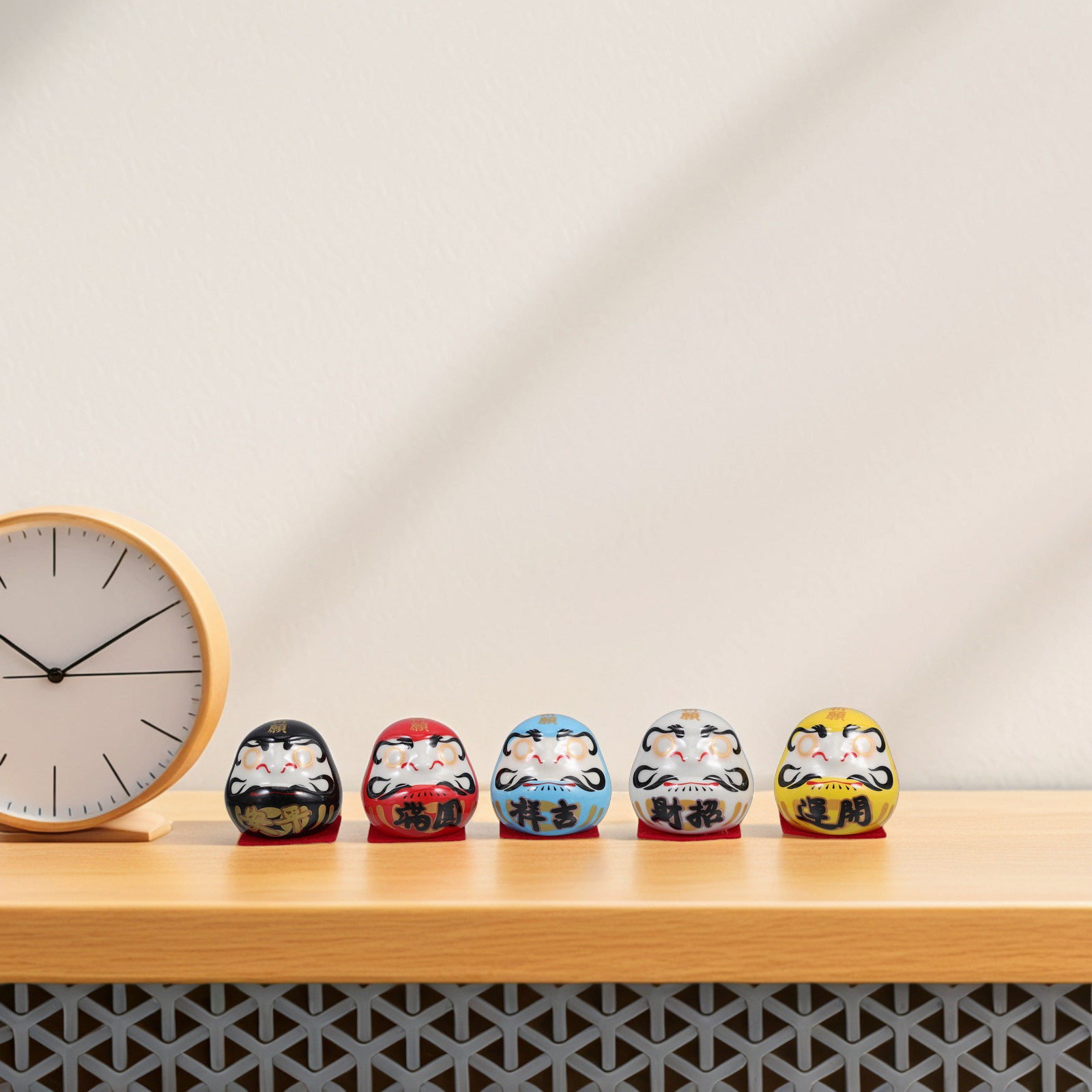 รูปปั้นเซรามิกพระพุทธรูป 5 ชิ้ - Home Decor Japanese บทวิจารณ์และราคา