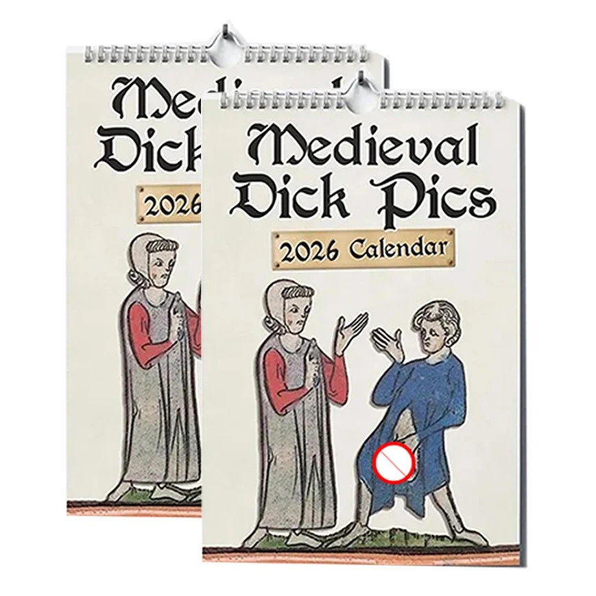 ปฏิทินติดผนังแนวตลกยุคกลาง ปี  - Home Decor Medieval บทวิจารณ์และราคา
