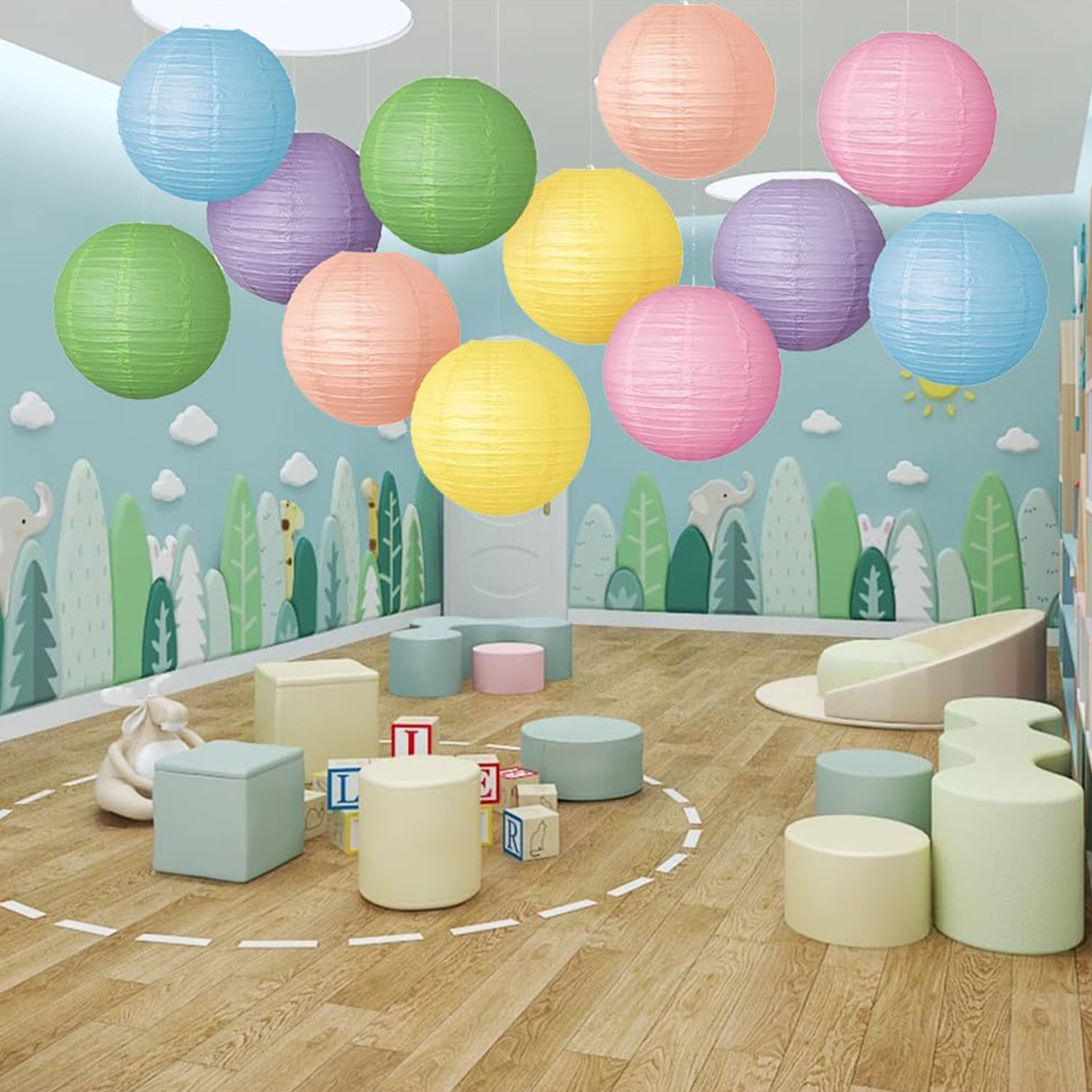 12ชิ้น18ชิ้นและ24ชิ้นโคมไฟสายร - Home Decor Scrap บทวิจารณ์และราคา