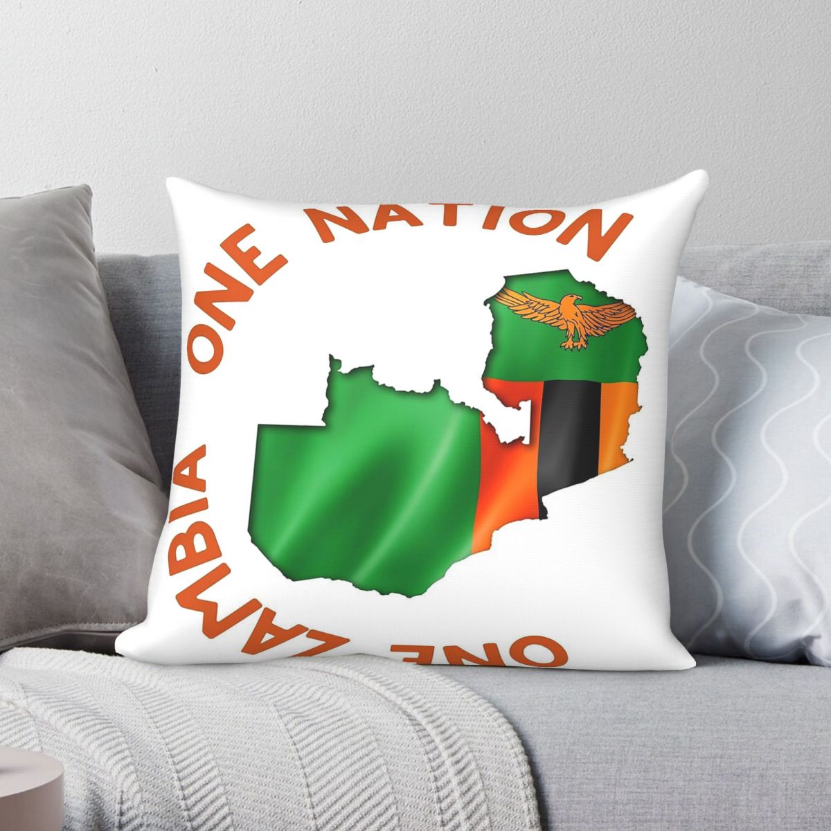 ปลอกหมอนอิง One Zambia One Nat - Home Decor Zambia บทวิจารณ์และราคา