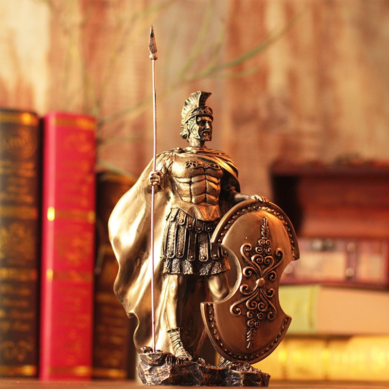 ยุคกลางนักรบเกราะรูปปั้นเรซิ่น - Home Decor Medieval บทวิจารณ์และราคา