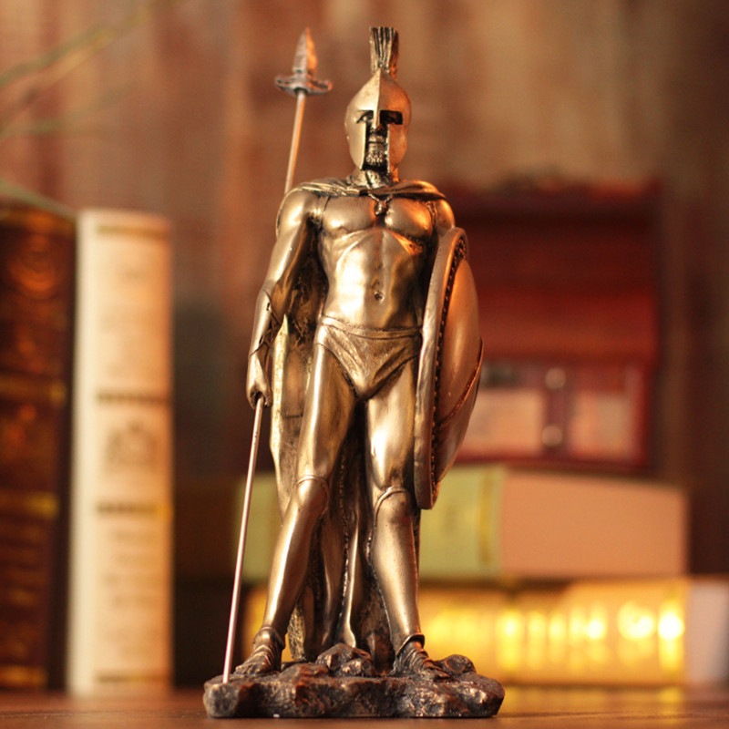 ยุคกลางนักรบเกราะรูปปั้นเรซิ่น - Home Decor Medieval บทวิจารณ์และราคา