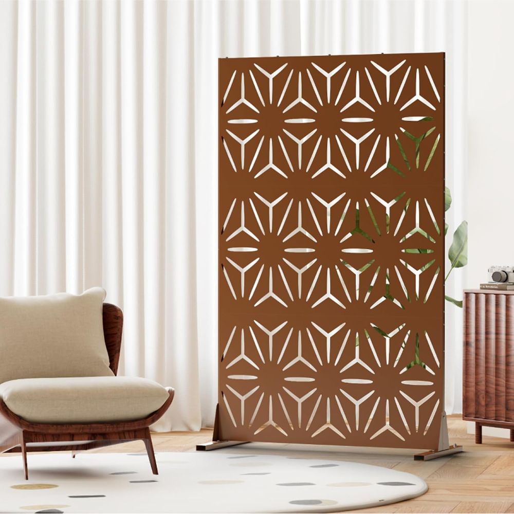 แผงกั้นโลหะสำหรับกลางแจ้ง ขนาด - H&M Home Decor บทวิจารณ์และราคา