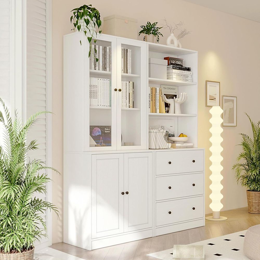 ชั้นวางหนังสือสูง 71 นิ้วพร้อม - H&M Home Decor บทวิจารณ์และราคา