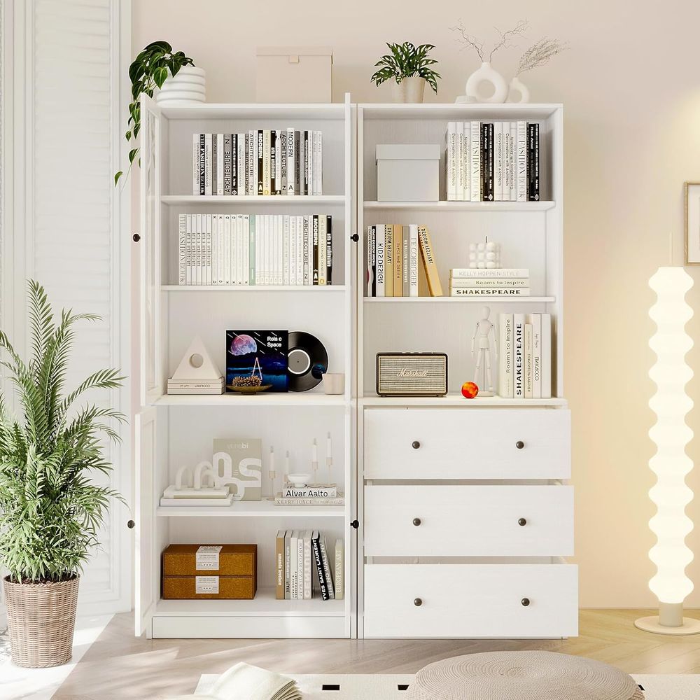 ชั้นวางหนังสือสูง 71 นิ้วพร้อม - H&M Home Decor บทวิจารณ์และราคา