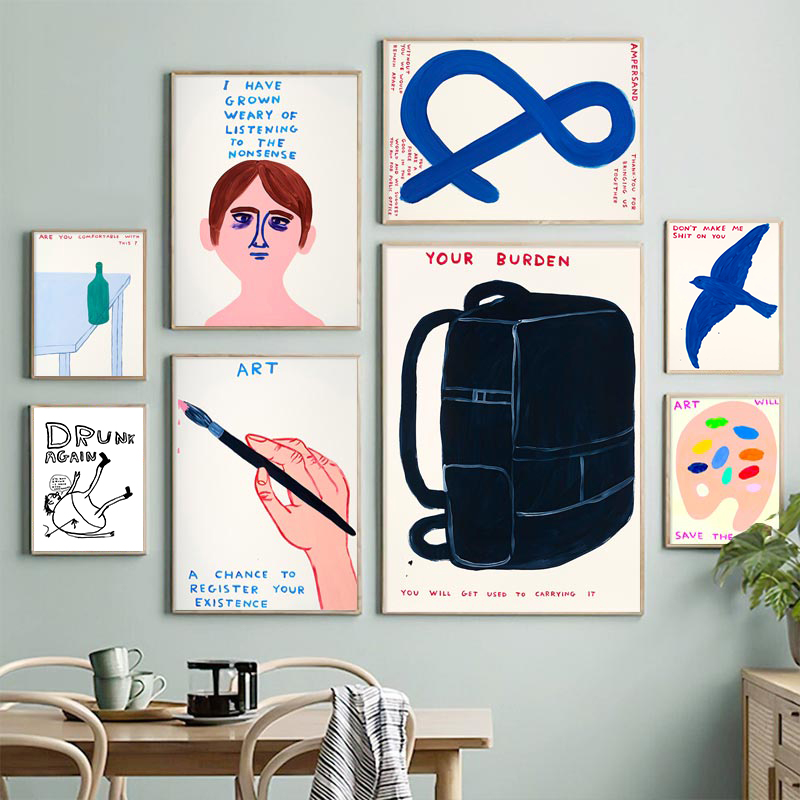 โปสเตอร์เดวิด ชริกลีย์ ภาพศิลป - Home Decor Vietnam บทวิจารณ์และราคา