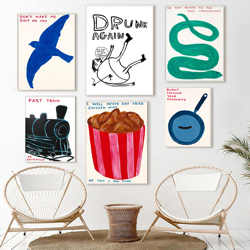 โปสเตอร์เดวิด ชริกลีย์ ภาพศิลป - Home Decor Vietnam บทวิจารณ์และราคา