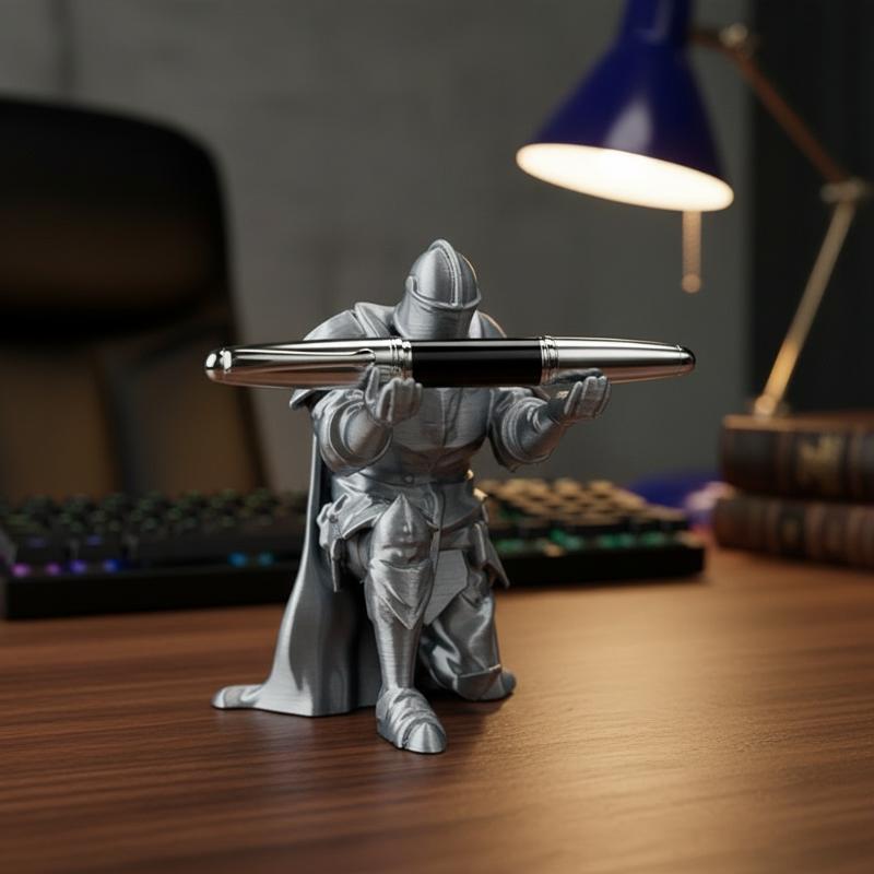 ที่วางปากกาเรซิ่นรูปชุดเกราะยุ - Home Decor Medieval บทวิจารณ์และราคา