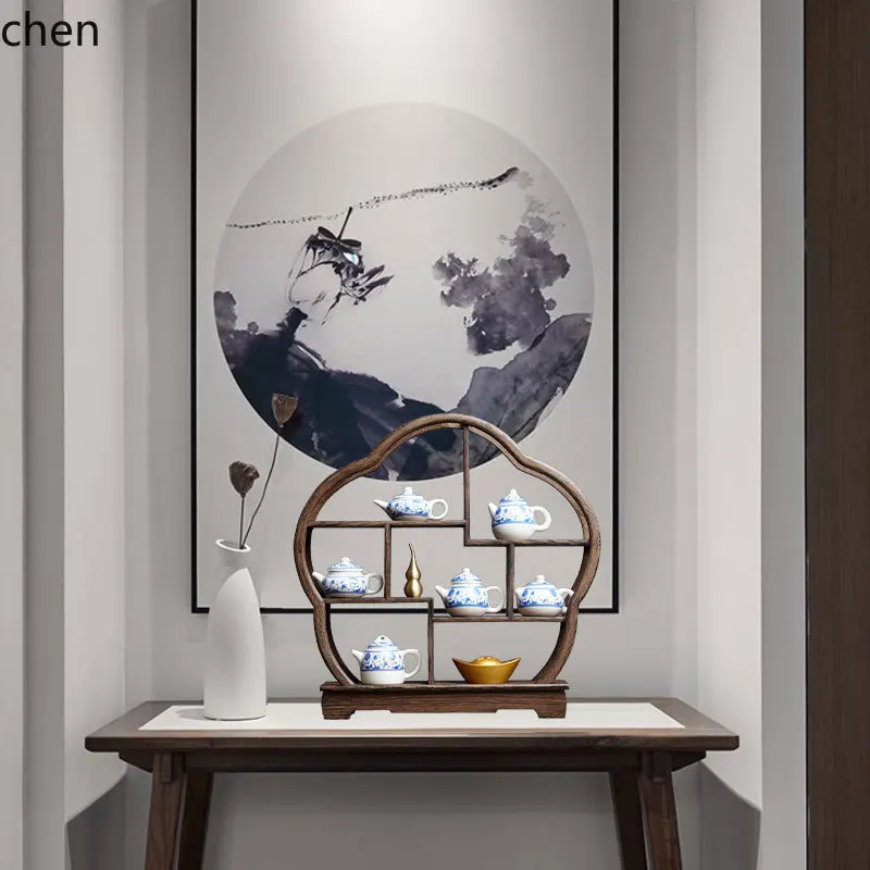 7.15-c13 ร้านน้ำชาเรโทรเซน กาน - Home Decor Resin บทวิจารณ์และราคา