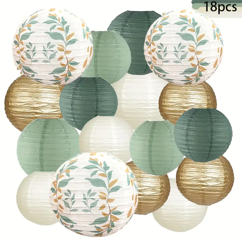 ชุดตกแต่งโคมกระดาษใบหยกเทียม 1 - Home Decor Scrap บทวิจารณ์และราคา
