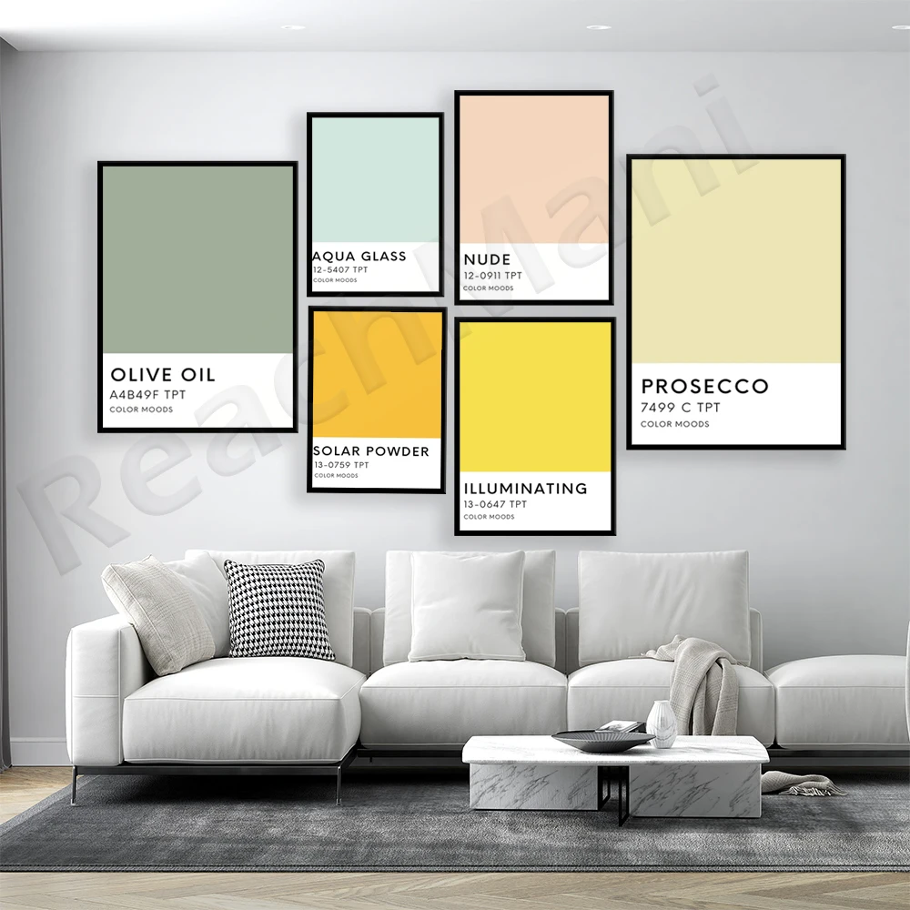 พิมพ์สีพาเลท Sunshine State, ต - Home Decor Color Palettes บทวิจารณ์และราคา