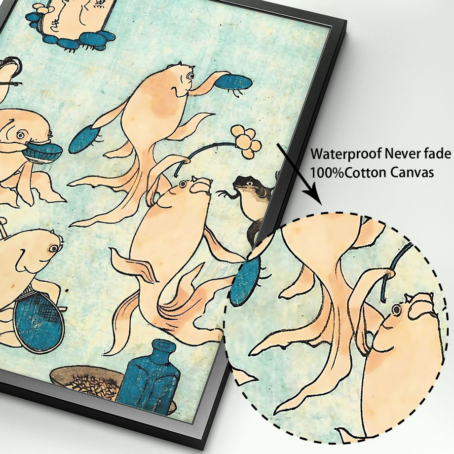 Hokusai Ohara Koson ศิลปะญี่ปุ - Home Decor Japanese บทวิจารณ์และราคา