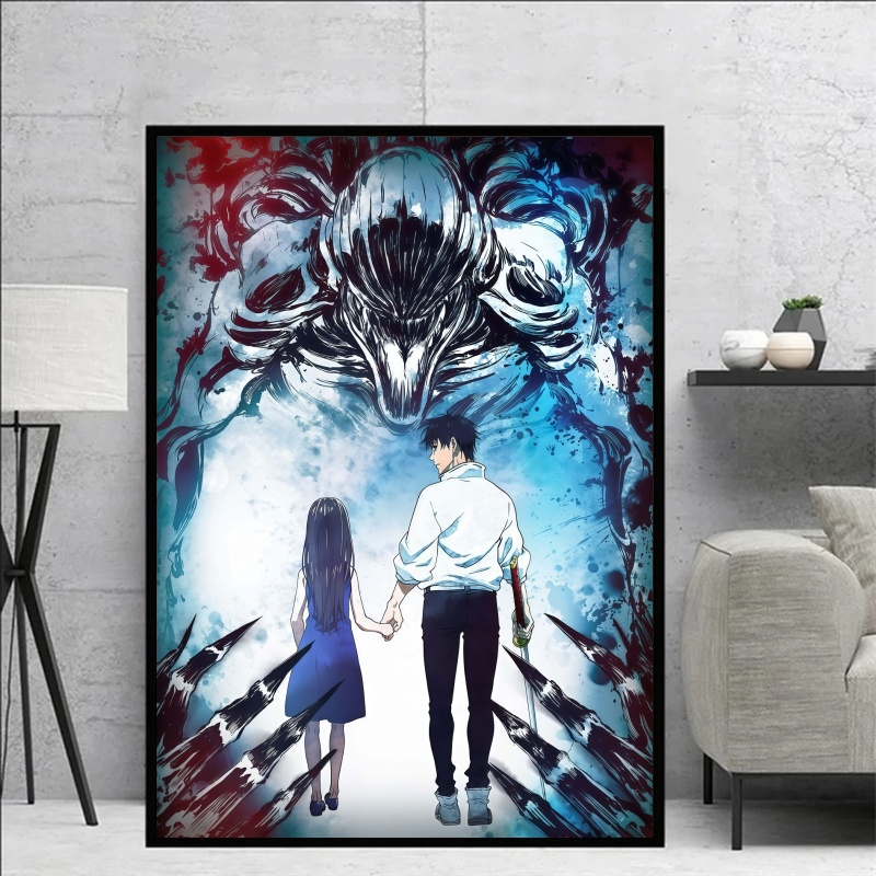 จูจุสึไคเซ็น ยูตะ โอคค็อตสึ&เม - Home Decor Canvas บทวิจารณ์และราคา