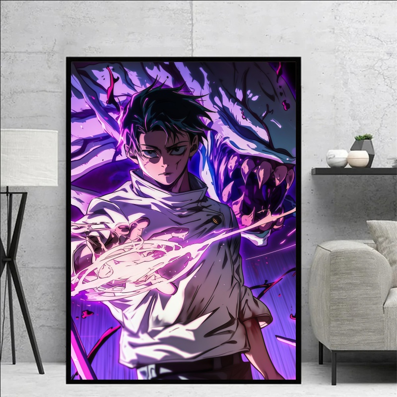 จูจุสึไคเซ็น ยูตะ โอคค็อตสึ&เม - Home Decor Canvas บทวิจารณ์และราคา