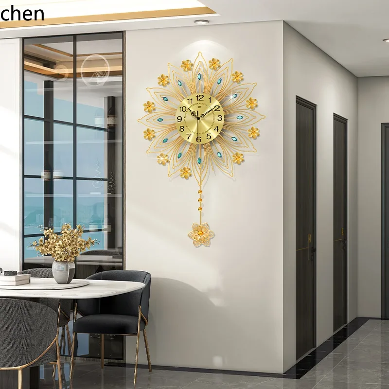 นาฬิกาแขวนผนังสไตล์ยุโรป TQH-i - Home Decor Resin บทวิจารณ์และราคา