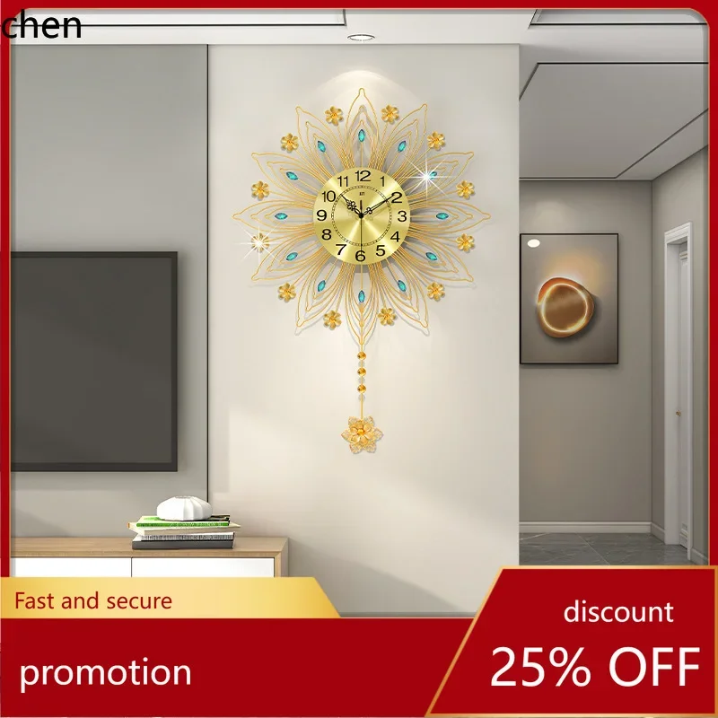 นาฬิกาแขวนผนังสไตล์ยุโรป TQH-i - Home Decor Resin บทวิจารณ์และราคา