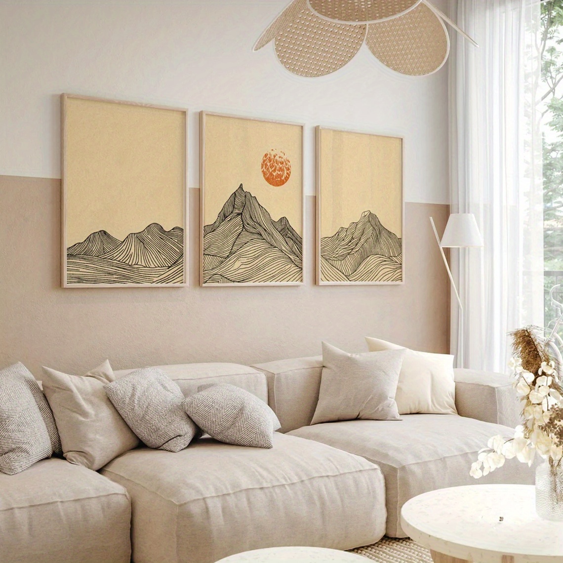 ภาพพิมพ์ศิลปะติดผนังสไตล์ญี่ปุ - Home Decor Vietnam บทวิจารณ์และราคา