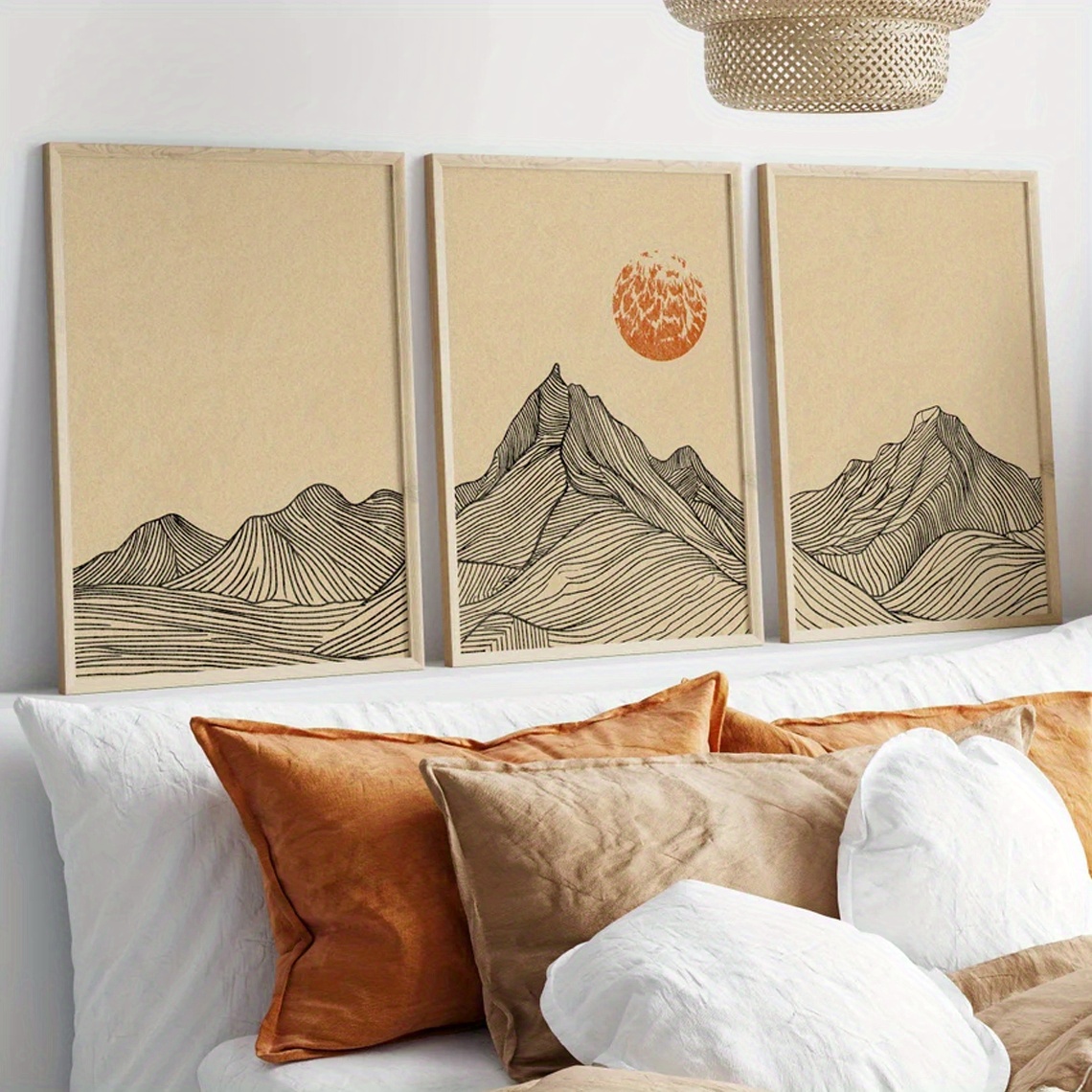 ภาพพิมพ์ศิลปะติดผนังสไตล์ญี่ปุ - Home Decor Vietnam บทวิจารณ์และราคา
