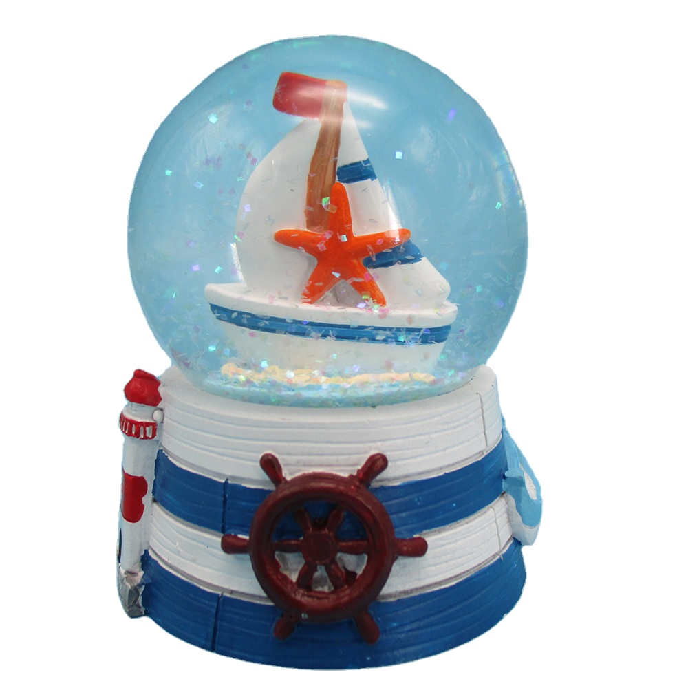 ลูกโลกหิมะเรซิ่นโพลี 65 มม. แบ - Home Decor Resin บทวิจารณ์และราคา