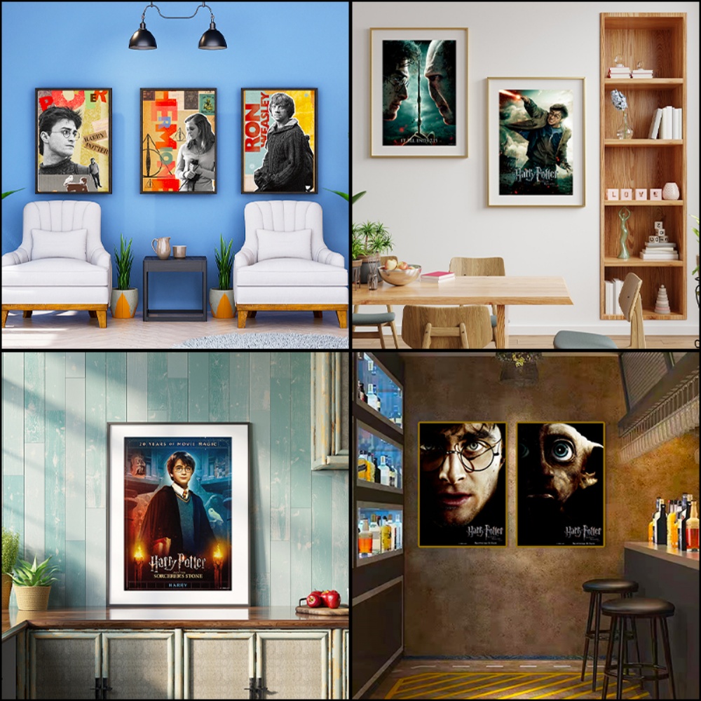 30*43 ซม.ของแท้แฮร์รี่ พอตเตอร - Home Decor Scrap บทวิจารณ์และราคา